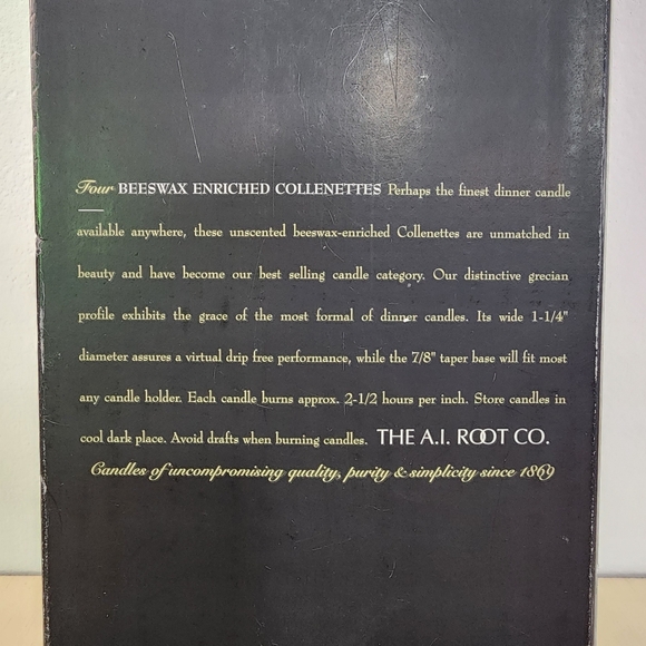 Root Collenette Candles - Picture 2 of 5